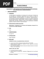 Plan de Trabajo Varadero