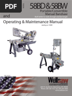 Wellsaw Model 58 Parts Manual OLD 160115 (1)