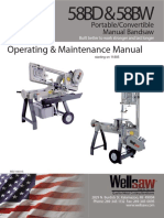 Wellsaw Model 58 Parts Manual OLD 160115