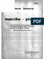 Macchu Picchu - Gustavo Becerra
