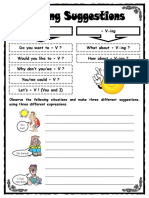 Making Suggestions (Exercise) PDF