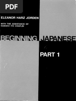 Yale University Press - Beginning Japanese. Part 1 1962 PDF