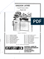 Sheldon Lathe S & M After 27310