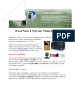 ID Card Printer & Photo Card Printing Machines