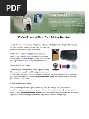 Id Card Printers