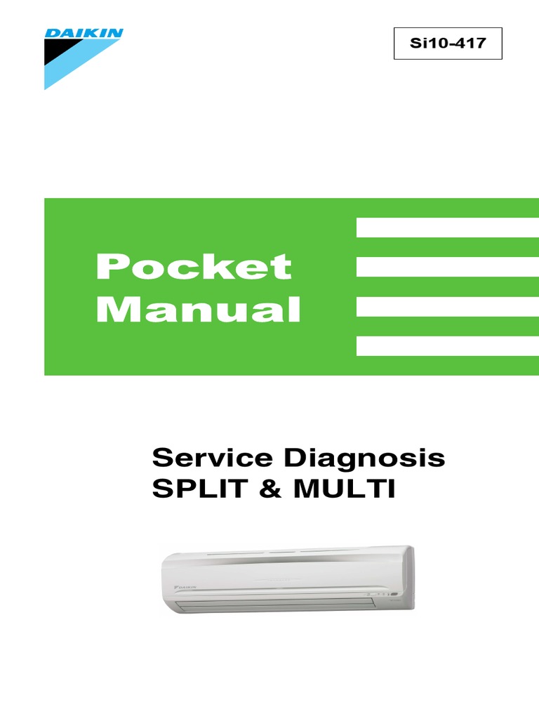 Daikin Siesta Error Code PDF | PDF | Power Supply | Troubleshooting