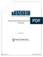 Financial Analyst Certification Study Guide (1)