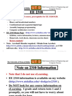 EE 2310 Is A Required Course, Prerequisite For EE 3320/3120