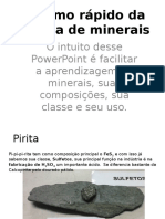 Minerais