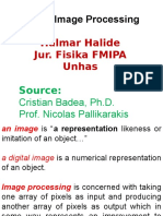 Digital Image Processing: Halmar Halide Jur. Fisika FMIPA Unhas