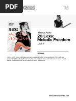 Ma 20licksmelodicfreedom Lick1 Tab PDF