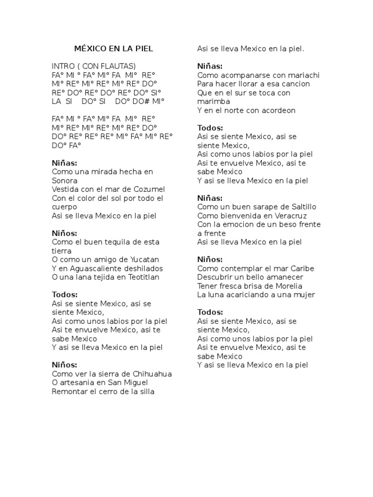 México en La Piel PDF