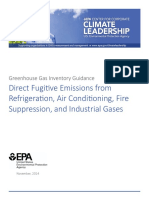 Direct Fugitive Emissions From Refrigeration, Air Conditioning, Fire Suppression, and Industrial Gases