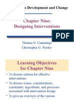 Designing Interventions for Organizational Change