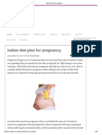 Indian Diet Plan For Pregnancy Full