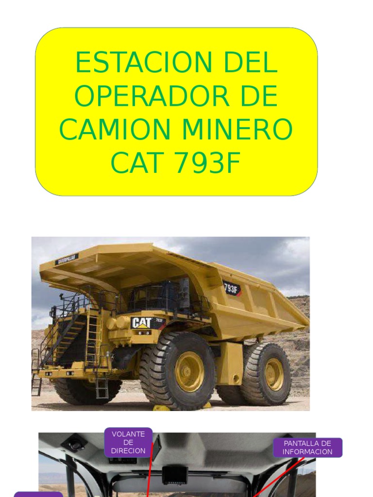 Tabajo Estacion Del Operador Cat | PDF | Negocios