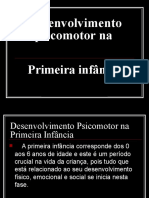 Desenvolvimento Psicomotor Primeira Inf