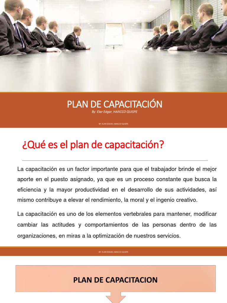 Plande Capacitacion Ejecución Seguimiento Recursos