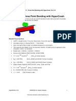 Exercise 7.1 PT Bending HyperCrash