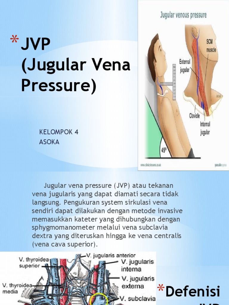 Pengukuran JVP dan Prosedurnya | PDF