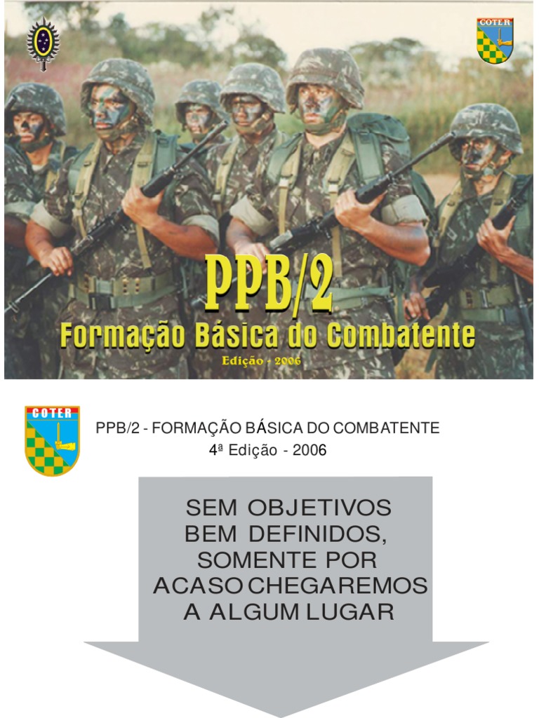 Preparação Básica do Combatente, PDF, Planejamento