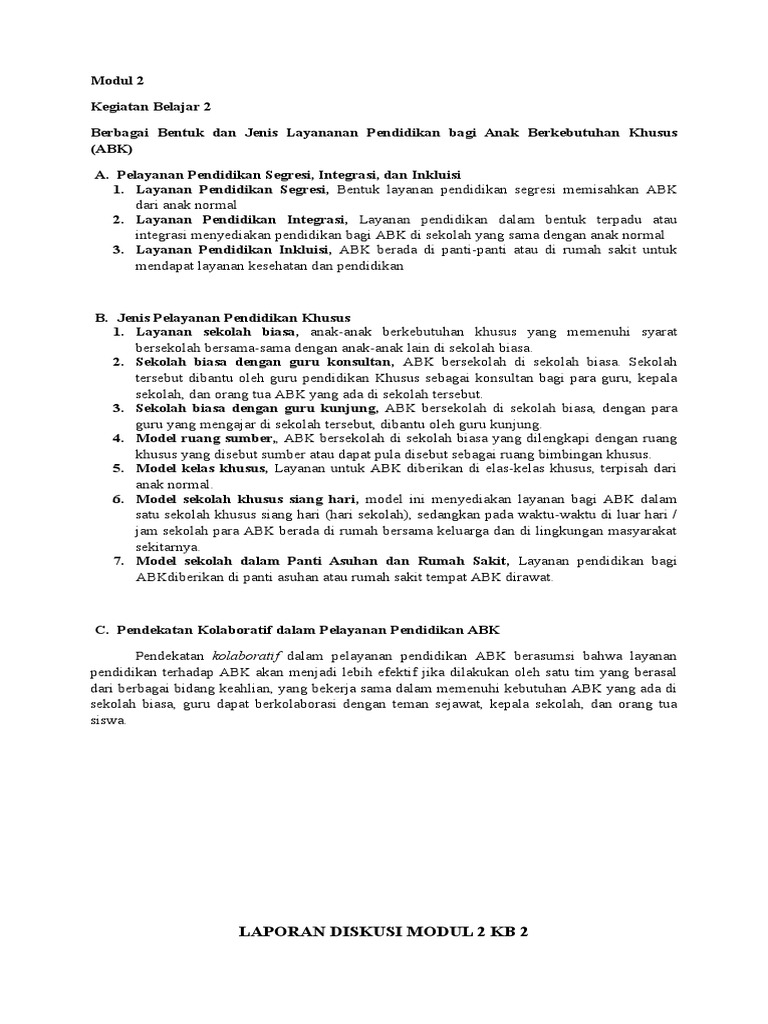Modul 2 | PDF | Kesehatan Holistik