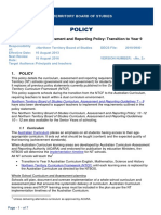 t-9-curriculum assessment reporting policy