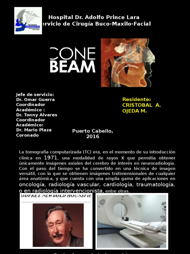 Tomografía Cone Beam en Odontología | PDF | Radiología | Ct Scan