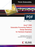 Zynq-7000 Extensible Processing Platform Design Workshop For Hardware Engineers