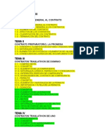 Temario Derecho Civil III