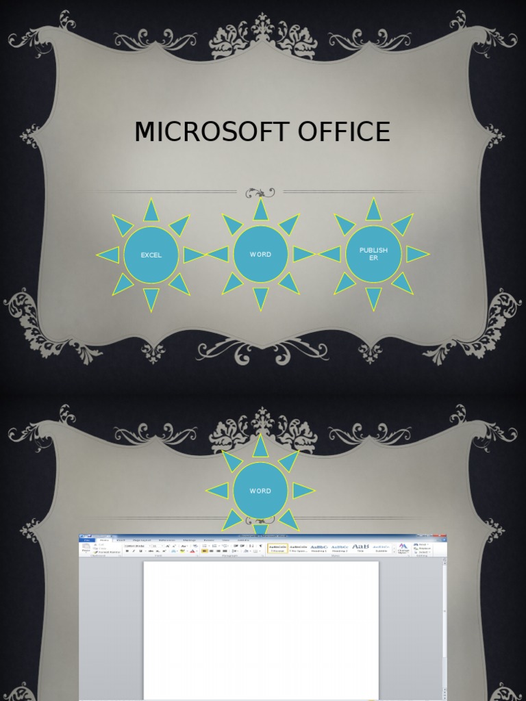 Microsoft Office Main Menus | PDF