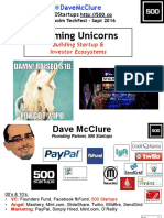 Farming Unicorns: Building Startup & Investor Ecosystems
