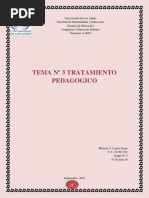 Tema Nº 3 Tratamiento Pedagogico