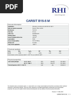 Carsit B15-5 M: General Information