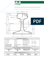 50 KG RAIL DIMENSIONS AND PROPERTIES