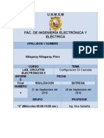 Informe Laboratorio - Circuitos Electrónicos II FIEE