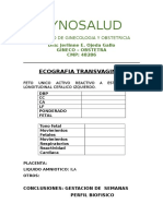 Ecografia Obstetrica Gynosalud