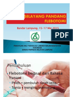 Selayang Pandang Flebotomi