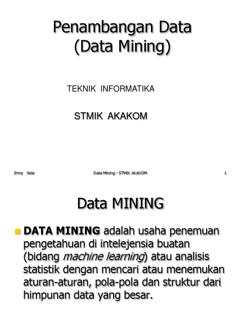 Data MINING | PDF