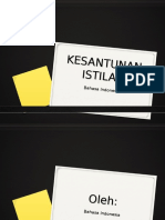 Kesantunan Istilah