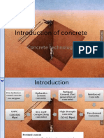 Introduction of Concrete