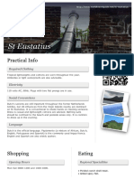 ST Eustatius: Practical Info
