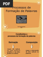 formação de palavras