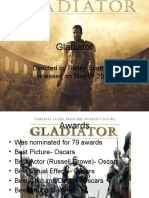 Gladiator: Directed by Ridley Scott and Released On May 5 2000