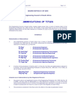 Abbreviations Professional Titles