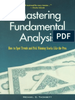 Thomsett, Michael C - Mastering Fundamental Analysis (1998) (Working) PDF