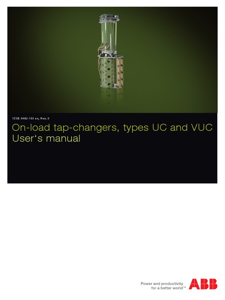 On Load Tap Changers Abb | PDF | Switch | Relay