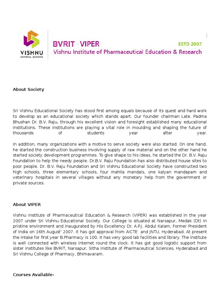 Viper Pdf Pharmaceutical Sciences Pharmacology