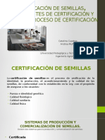 Certificación de Semillas