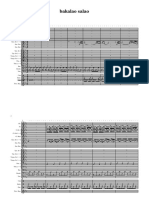 Bacalao Salao Acavao - Partitura General